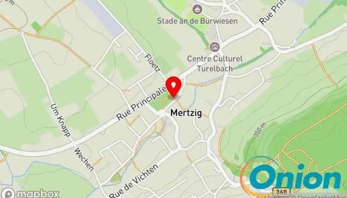 Kaart vun Chargy Charging Station Ladestation für Elektrofahrzeuge zu Mertzig