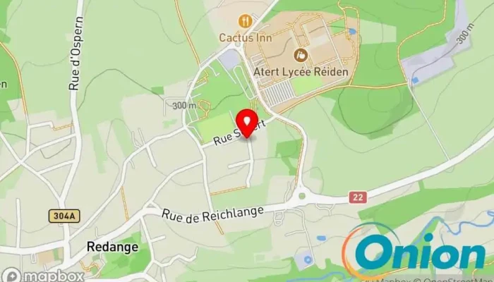 Kaart vun Chargy Charging Station Ladestation für Elektrofahrzeuge zu Redingen