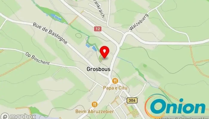 Kaart vun Chargy Charging Station Ladestation für Elektrofahrzeuge zu Grosbous