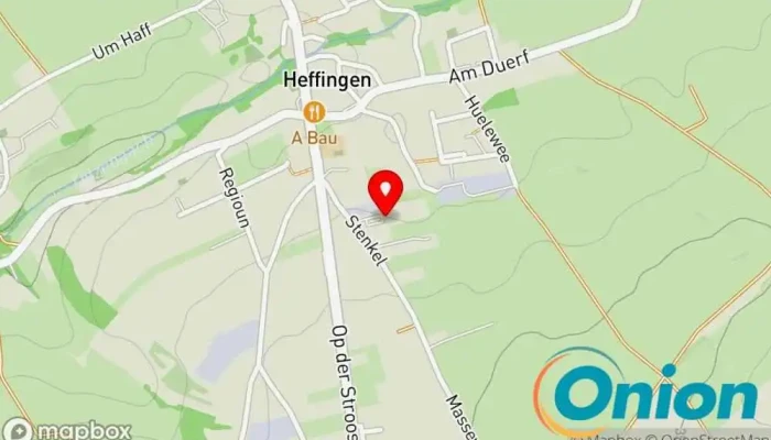 Kaart vun Chargy Charging Station Ladestation für Elektrofahrzeuge zu Heffingen