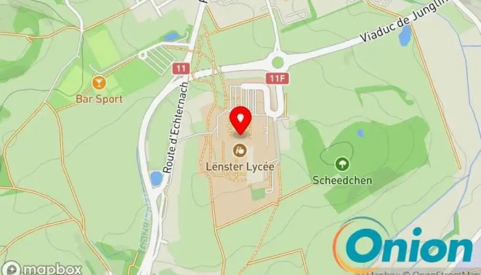 Kaart vun Chargy Charging Station Ladestation für Elektrofahrzeuge zu Junglinster