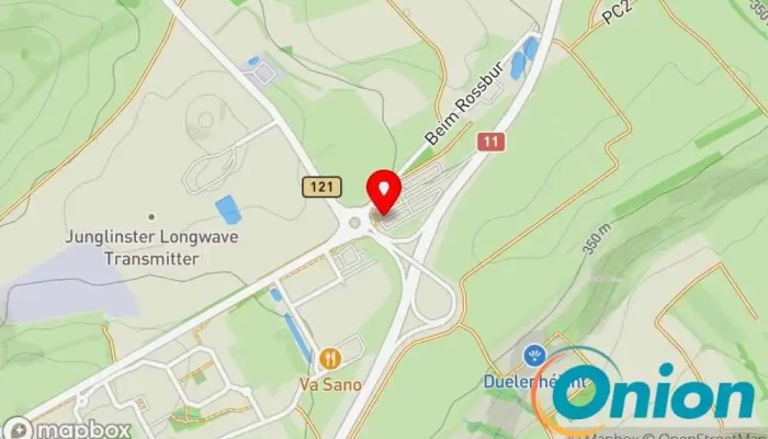 Kaart vun Chargy Charging Station Ladestation für Elektrofahrzeuge zu Junglinster