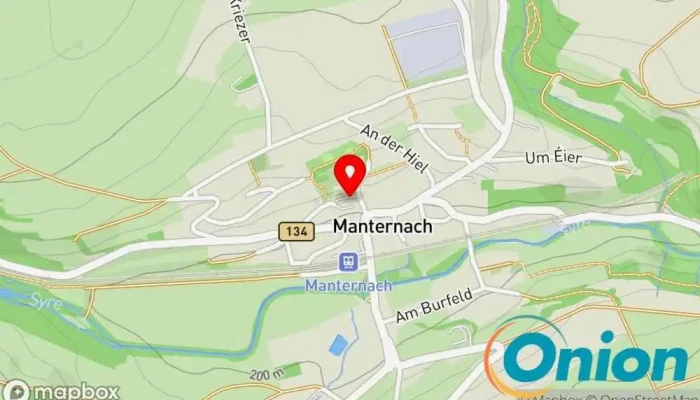 Kaart vun Chargy Charging Station Ladestation für Elektrofahrzeuge zu Manternach