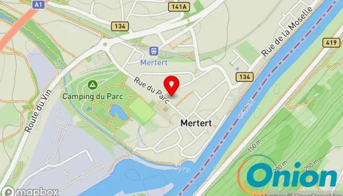 Kaart vun Chargy Charging Station Ladestation für Elektrofahrzeuge zu Mertert