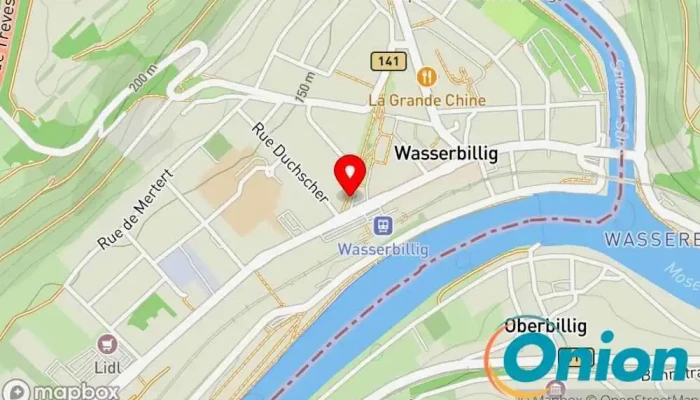 Kaart vun Chargy Charging Station Ladestation für Elektrofahrzeuge zu Mertert