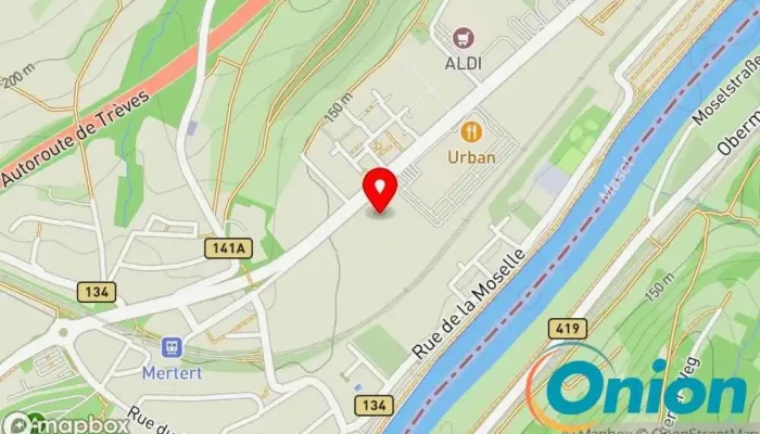 Kaart vun Chargy Charging Station Ladestation für Elektrofahrzeuge zu Mertert