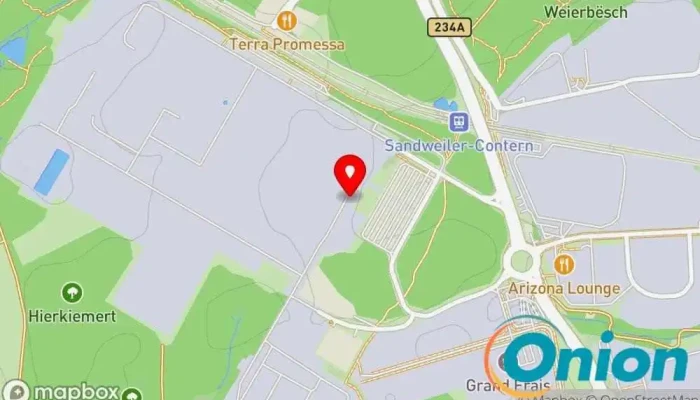 Kaart vun Chargy Charging Station Ladestation für Elektrofahrzeuge zu Contern