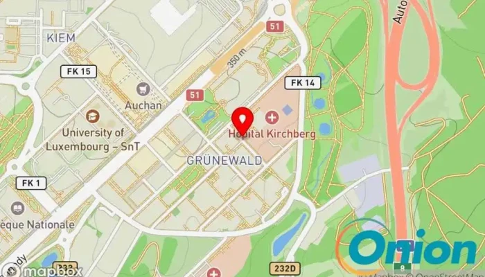 Kaart vun Chargy Ladestation Ladestation für Elektrofahrzeuge zu Luxemburg