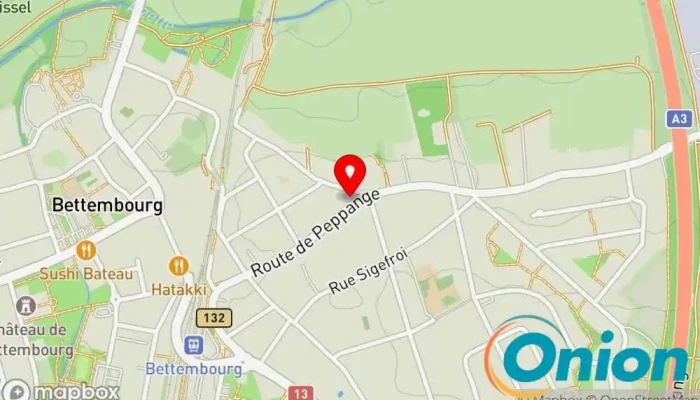 Kaart vun Chauffage-Sanitaire Calorilux Sàrl Heizungsmonteur zu Bettembourg