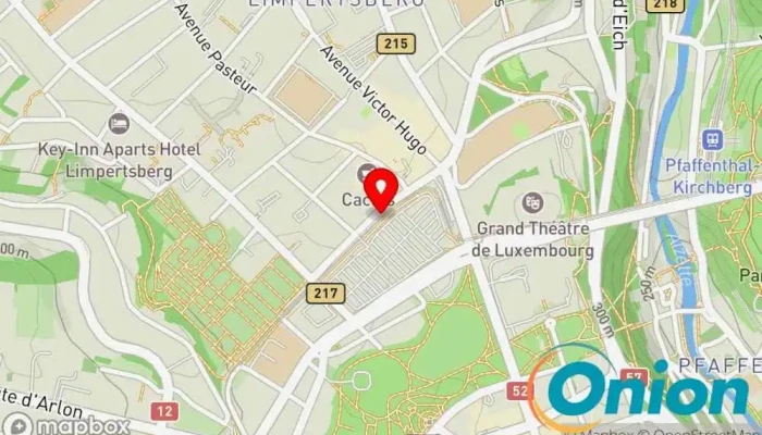 Kaart vun Chez Irène Restaurant zu Luxemburg
