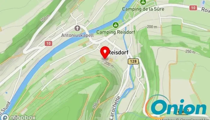 Kaart vun CIS Reisdorf Feuerwache zu Reisdorf