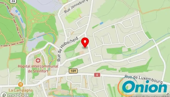 Kaart vun Clean Project 24 Hausmeisterservice, Reinigungsdienst zu Steinfort