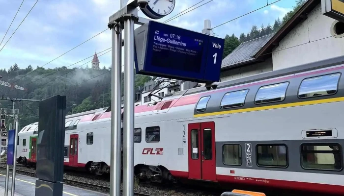 Clervaux -  Bahnhof - Clerf