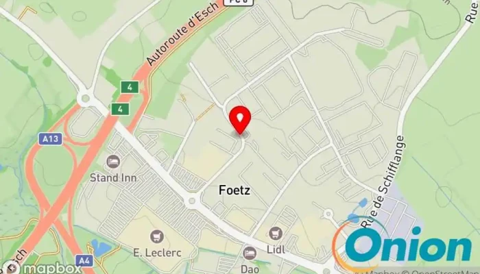 Kaart vun Climalux SA Brandschutzanlagen-Anbieter, Klimaanlagenanbieter zu Monnerich