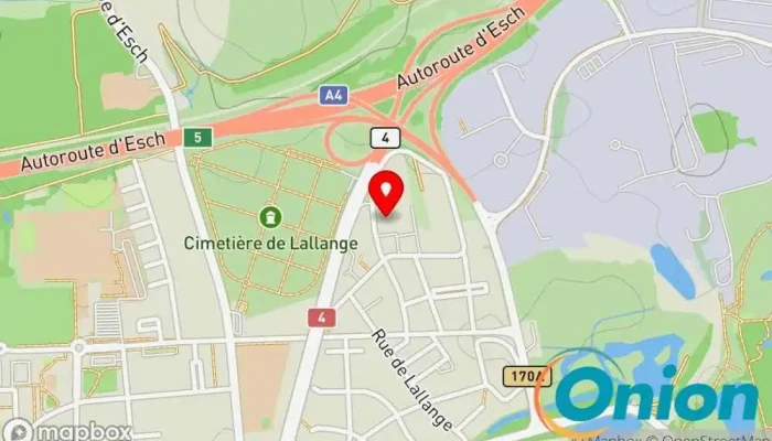 Kaart vun Comelec Sàrl Elektriker zu Esch an der Alzette
