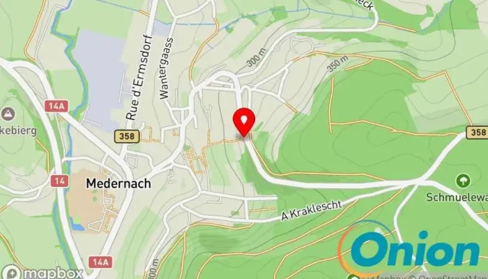 Kaart vun Commune  zu Ernztalgemeinde