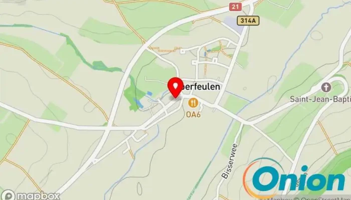 Kaart vun Commune de Feulen  zu Feulen