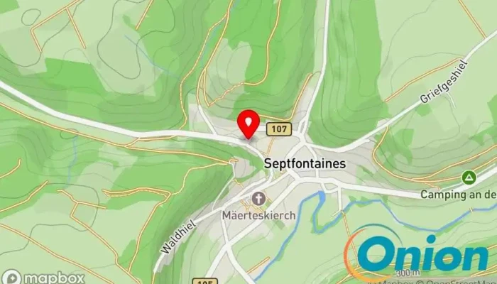 Kaart vun Commune de Hobscheid Greisch Bauunternehmen zu Habscht