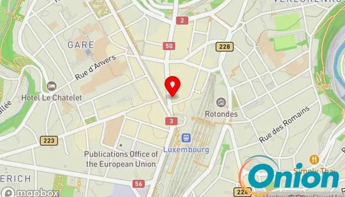 Kaart vun Consultant et Service Technique en Menuiserie Sàrl Sàrl Rechtsanwalt zu Luxemburg
