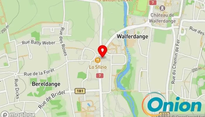 Kaart vun Cordonnerie ML Sàrl Stiefelreparaturbetrieb, Schuhputzservice, Reitsportgeschäft zu Walferdingen