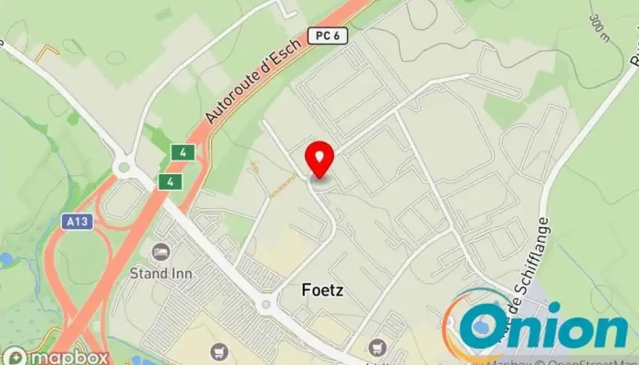 Kaart vun Cottyn-Kieffer Ramonage, Poêles & Cheminées Schornsteinfeger, Fachhandel für Kaminöfen, Heizungsanlagenanbieter, Holzofengeschäft zu Monnerich