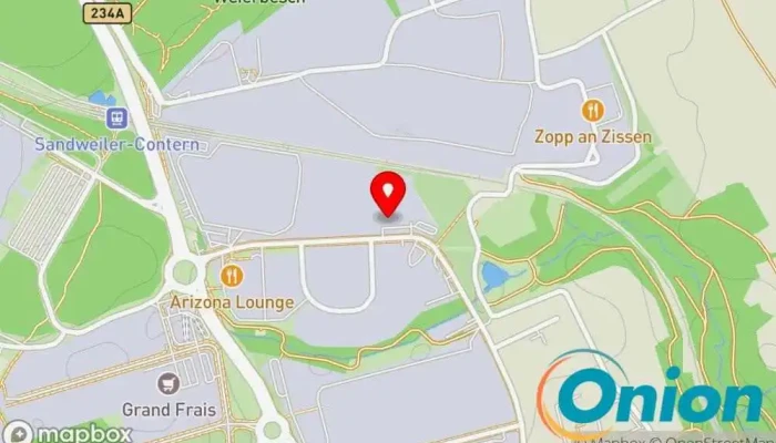 Kaart vun Creos - Centre de Contern / Metering Services Stromversorgungsunternehmen, Gasversorgungsunternehmen zu Contern