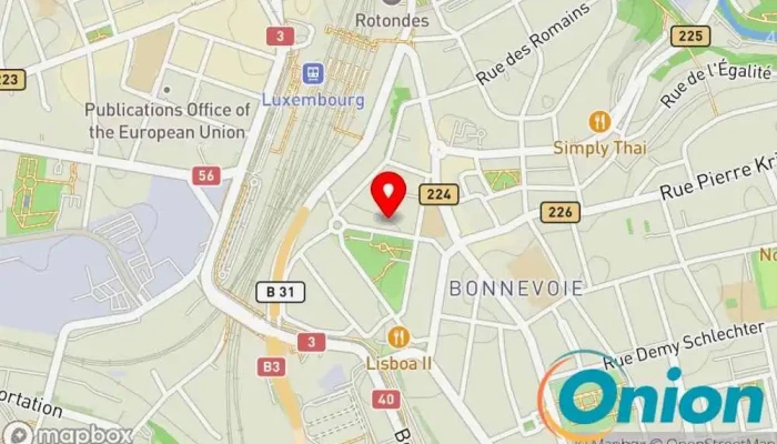 Kaart vun D Lux Peintures Sàrl Maler zu Luxemburg