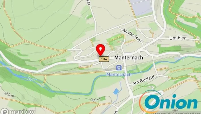 Kaart vun Dachdeckerei Kellersch Sàrl Dachdecker, Auftragnehmer für den Innenausbau, Gerüstbauservice zu Manternach