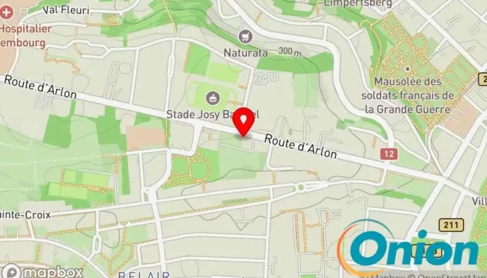 Kaart vun Débouchage Luxembourg Sanitärinstallateur zu Luxemburg