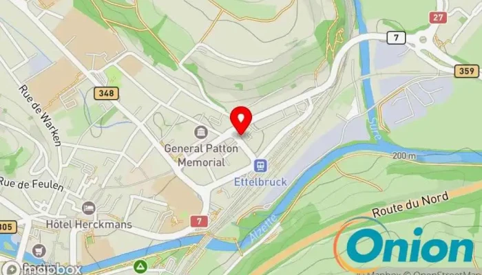 Kaart vun Delta Information Technologies Sa Softwareentwickler/-hersteller zu Ettelbruck
