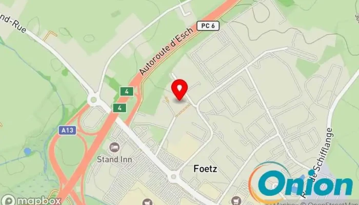 Kaart vun D&L Aménagement Sàrl Drechsler, Türfachhandel, Trockenbauunternehmen, Bodenleger, Unternehmen für Isolationsarbeiten, Fliesenleger, Holzboden-Einbaudienst zu Monnerich