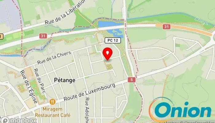 Kaart vun DT Buttek Sàrl  zu Pétange