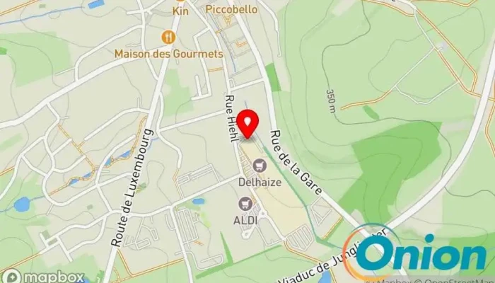 Kaart vun D’Wäschfra & D’Bitzfra Wäscherei zu Junglinster