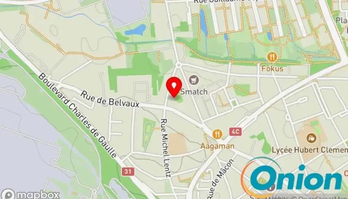 Kaart vun Eco Peintures SA Maler zu Esch an der Alzette