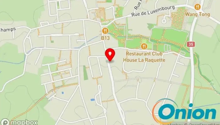 Kaart vun Ecore Luxembourg S.A. Entsorgungsunternehmen zu Bertrange