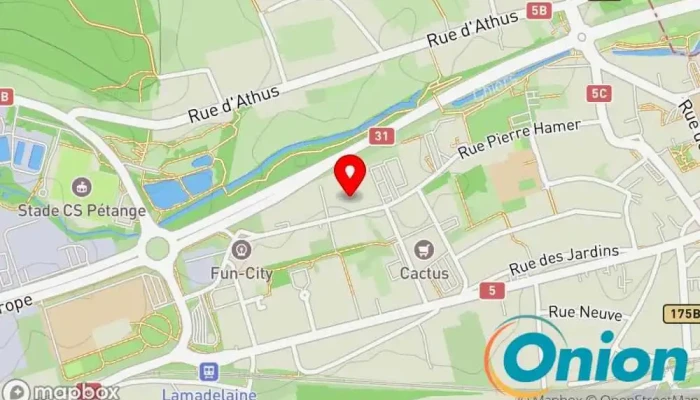 Kaart vun EGDL SA Elektriker zu Pétange