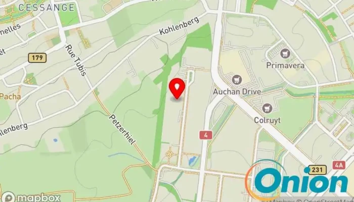 Kaart vun EGL (Elektro Grousshandel Lëtzebuerg) SA Elektrofachgeschäft zu Luxemburg