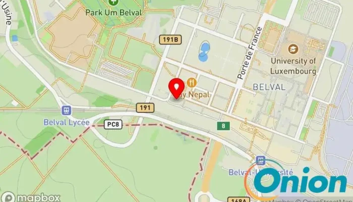 Kaart vun Elec innovation Sàrl Elektriker zu Esch an der Alzette