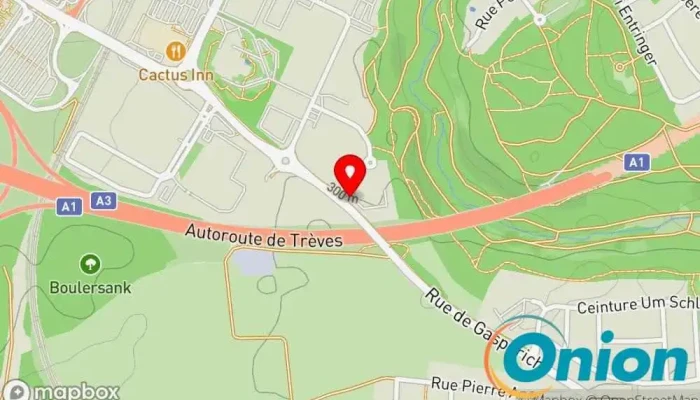 Kaart vun Electric Vehicle Charging Station Ladestation für Elektrofahrzeuge zu Hesperingen