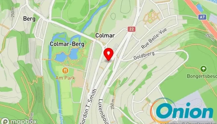 Kaart vun Electricité Kohl Rechtsanwalt zu Colmar-Berg