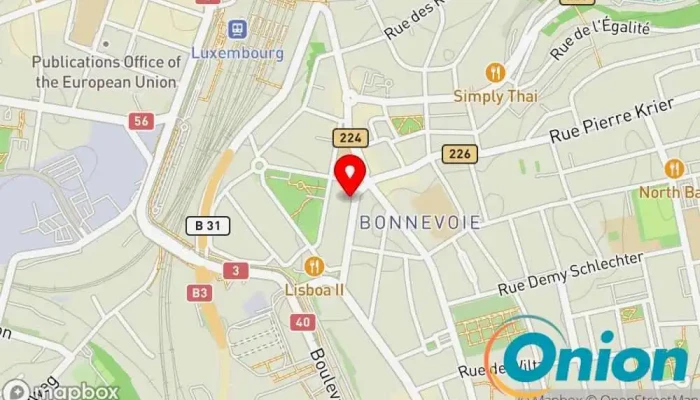 Kaart vun Electricité Nico May Sàrl Elektriker zu Luxemburg