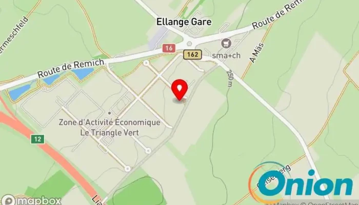Kaart vun Elia Peinture & Construction Sàrl Auftragnehmer zu Bad Mondorf