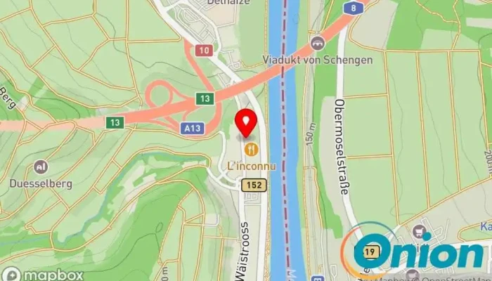 Kaart vun Elias Bidon LuxBau S.à.r.l Bauunternehmen, Betonbauunternehmen, Baggerunternehmen, Gartenbauer, Bauprojektentwickler, Straßenbauunternehmen zu Schengen