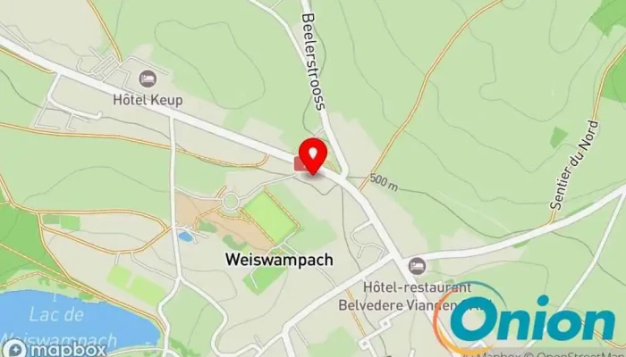 Kaart vun Emoforest Unternehmen für Holzfällarbeiten zu Weiswampach