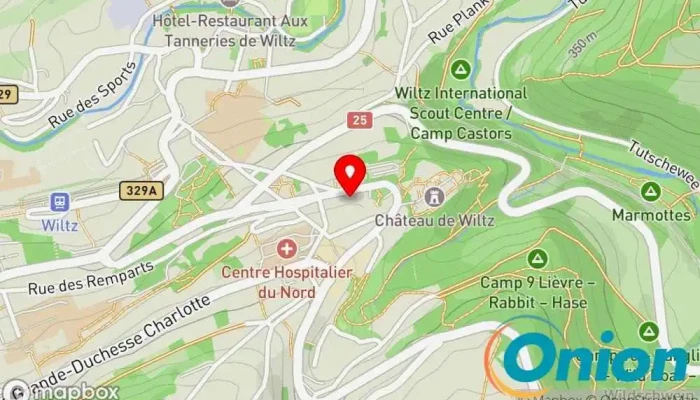 Kaart vun ET Constructions & Renovations Bauunternehmen zu Wiltz