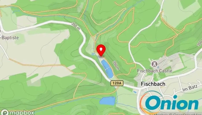 Kaart vun Etangs de Fischbach Fischfarm zu Fischbach