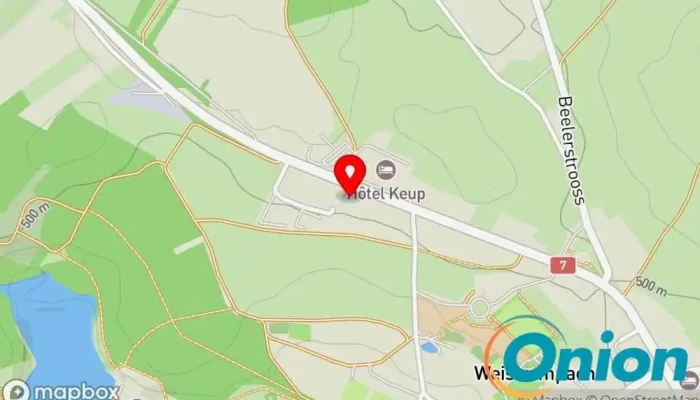 Kaart vun euroelec Elektrogroßhandel zu Weiswampach