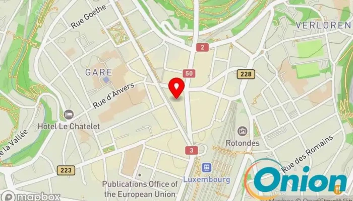 Kaart vun Europ It Service S.a. (Eits S.a.) IT-Berater zu Luxemburg