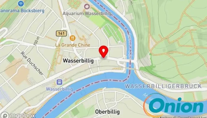 Kaart vun Exakt Sa Reinigungsunternehmen zu Mertert