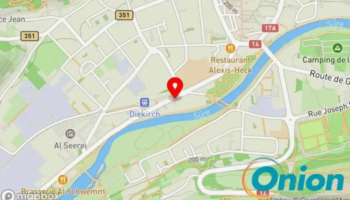 Kaart vun Feier Atelier Fachhandel für Kaminöfen zu Diekirch